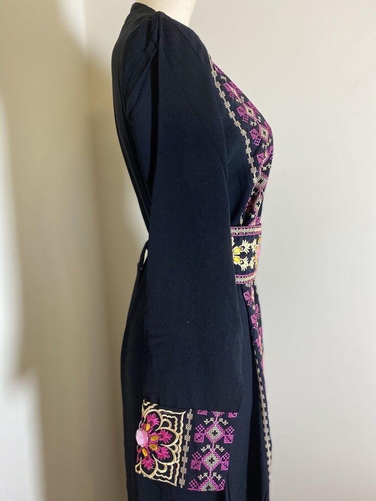 Pink Peach Abaya