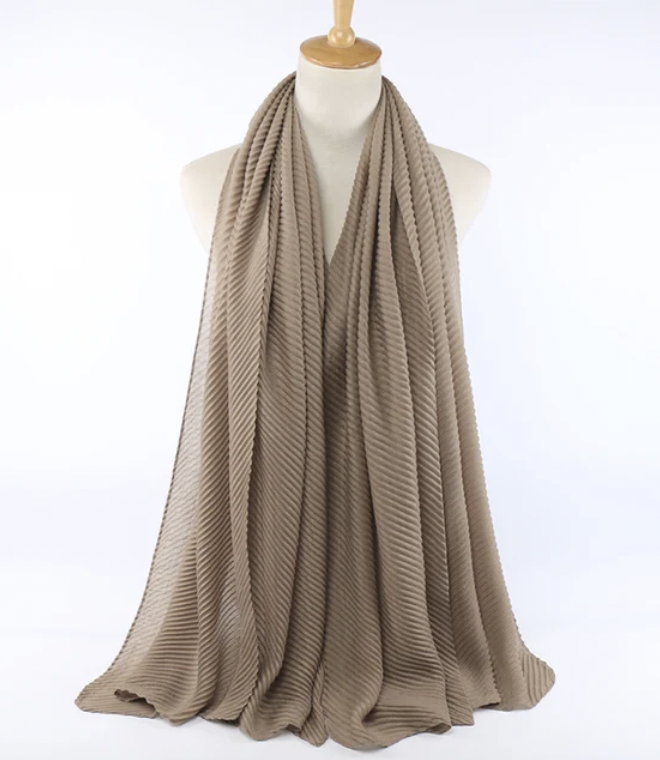 Large Georgette Chiffon - Beige